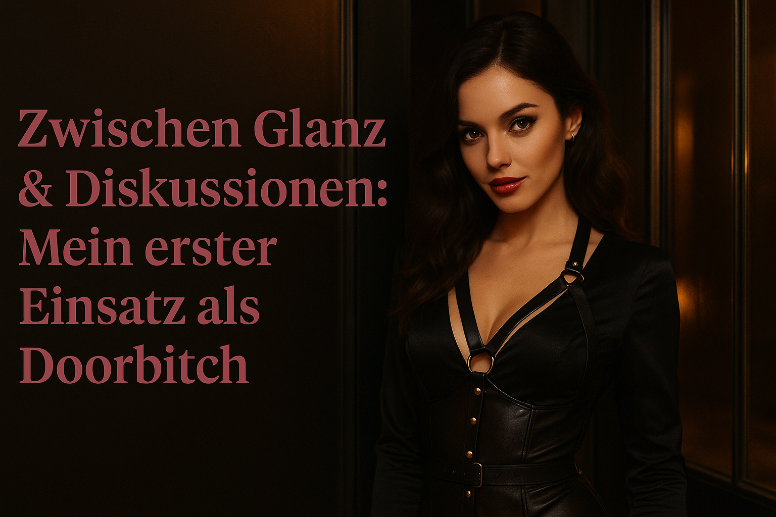 Between glamour and discussions: My first assignment as a doorbitch